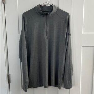 Under Armour Charcoal Quarter-Zip Top